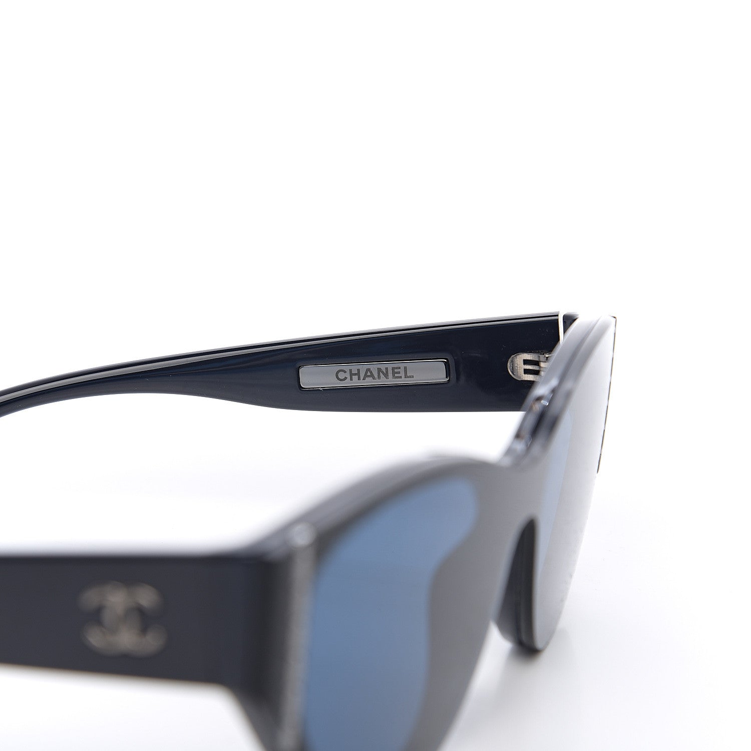 Chanel Acetate Cat Eye Sunglasses 6054 Blue 5 of 8