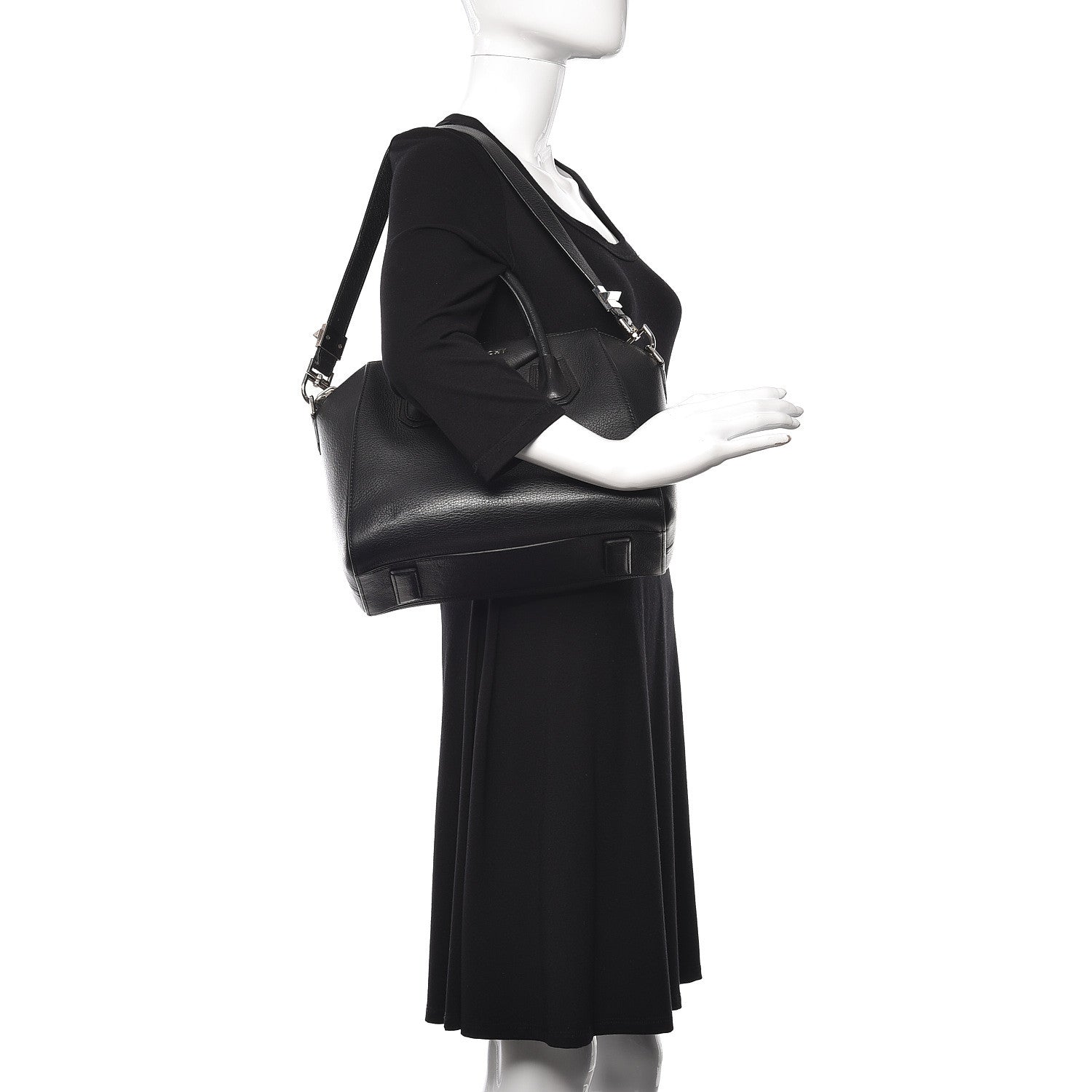 Givenchy Sugar Goatskin Small Antigona Black 2 of 21