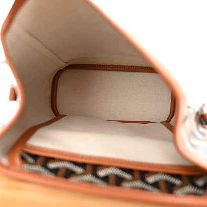 Goyard Goyardine Calfskin Mini Alpin Backpack Black Gold 5 of 10