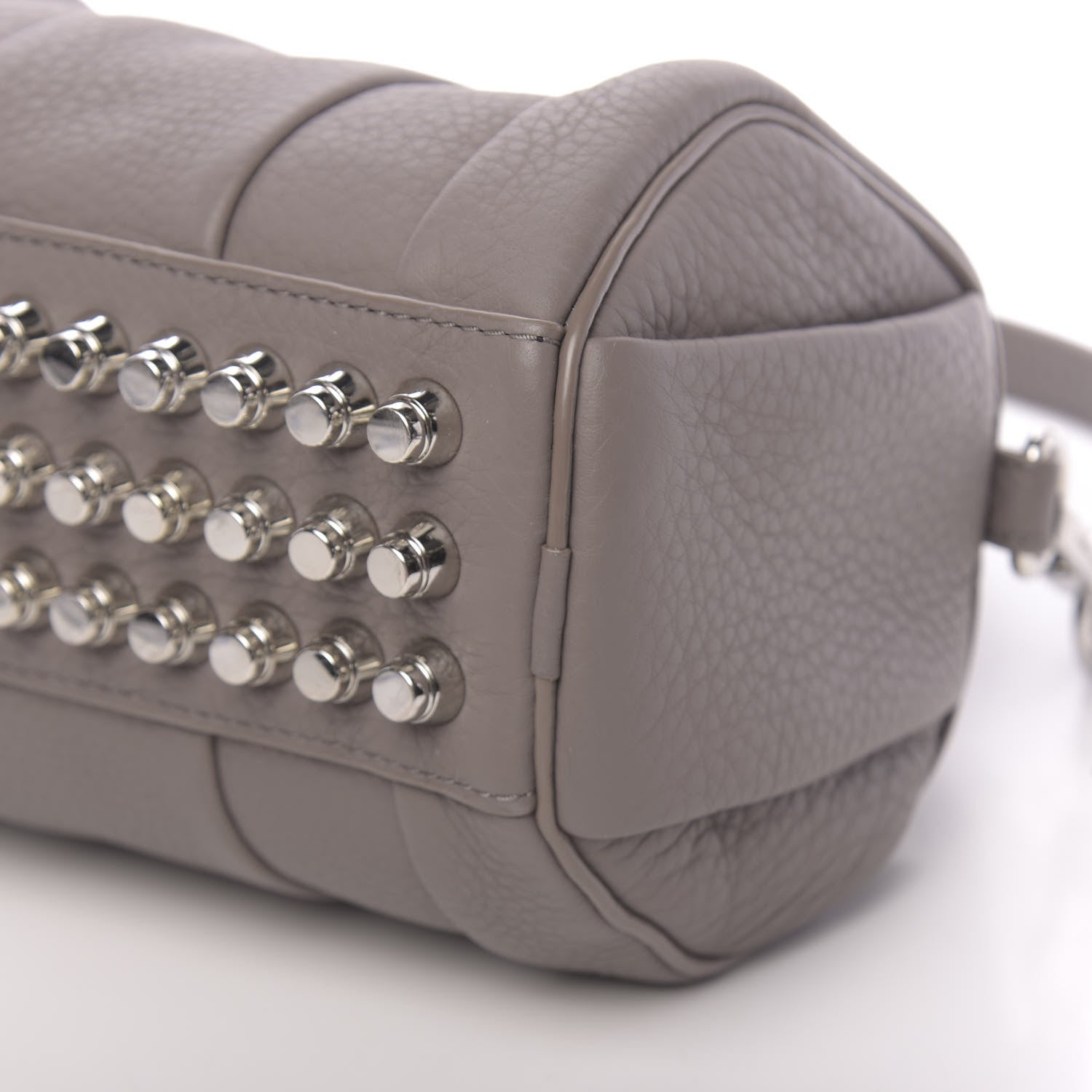 Alexander Wang Pebbled Lambskin Mini Rockie Mink Silver Hardware 11 of 12