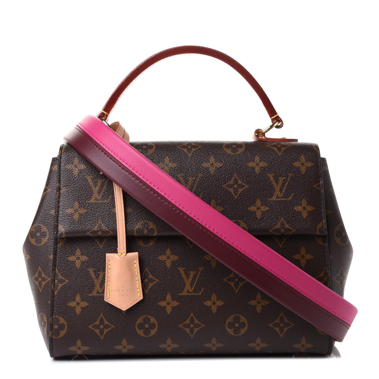 Louis Vuitton Monogram Cluny BB Bordeaux Fuchsia 1 of 10