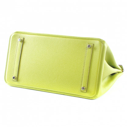 Hermes Togo Birkin 35 Vert Anis 4 of 11