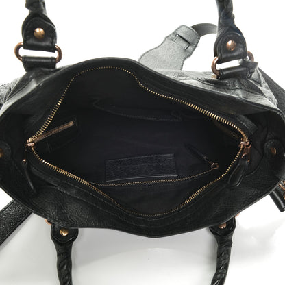 Balenciaga Agneau Giant 12 Rose Gold Hardware Town Black 5 of 6