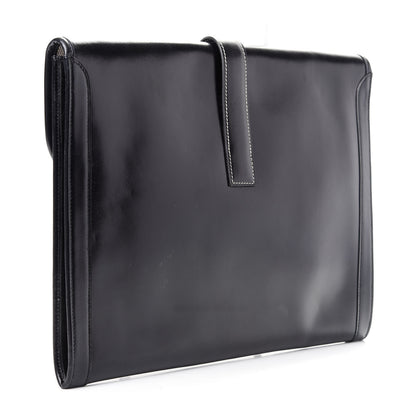 Hermes Box Jige GM Clutch Black 3 of 8