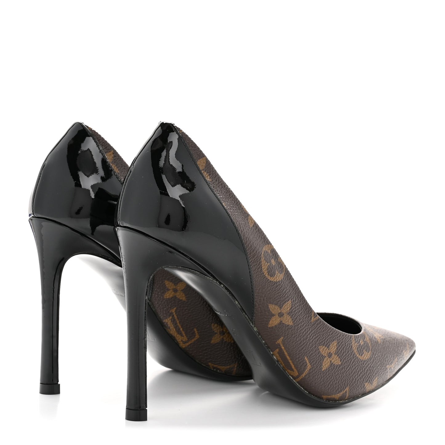 Monogram Cherie Pumps 37 Black