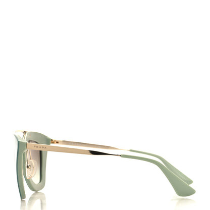 Prada Acetate Cinema Sunglasses SPR 09Q Green 3 of 7