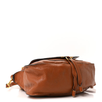 Chloe Calfskin Braided Medium Marcie Double Carry Tan 4 of 10