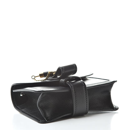 Chloe Shiny Goatskin Calfskin Aby Chain Shoulder Bag Black 4 of 12