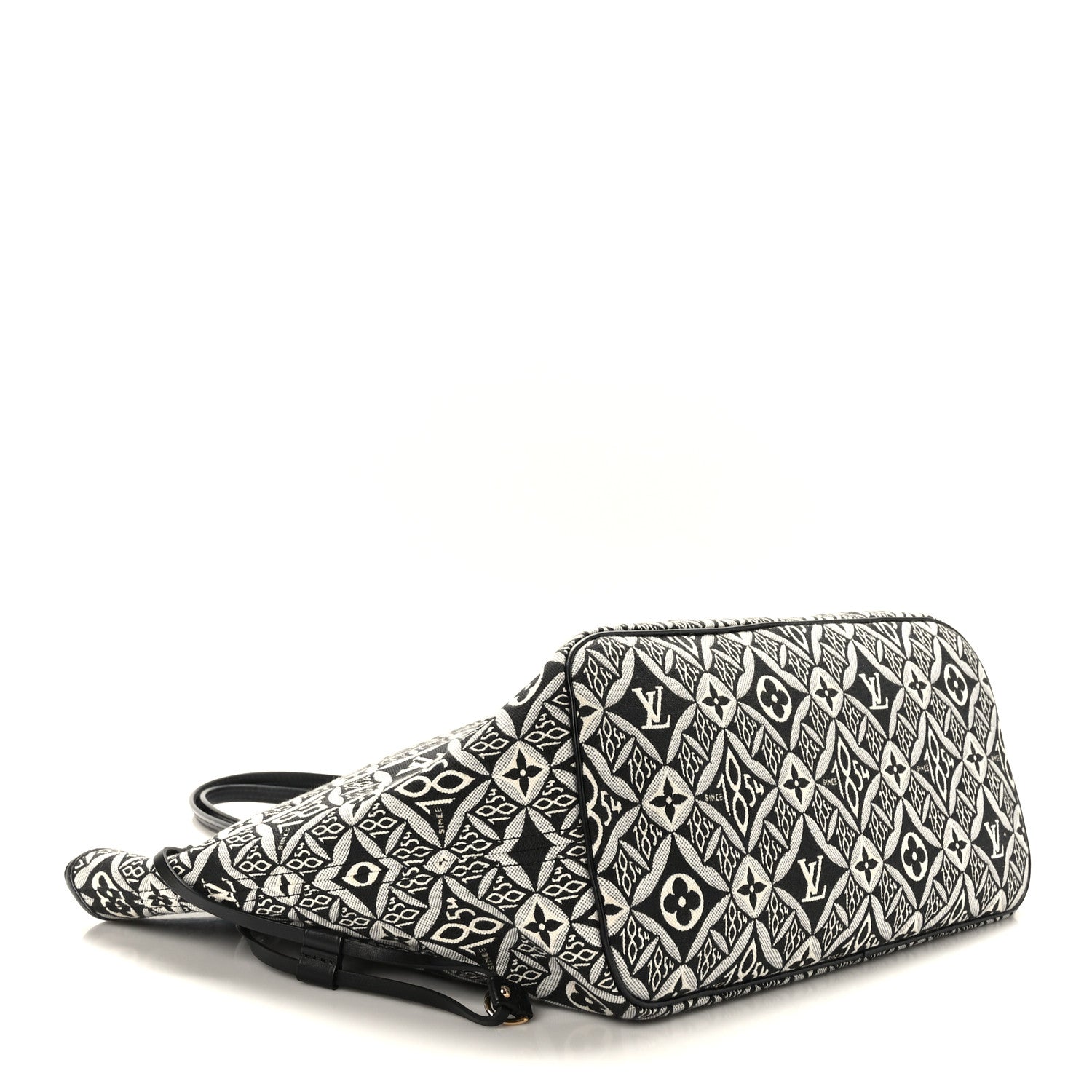 Louis Vuitton Jacquard Since 1854 Neverfull MM Grey 4 of 9