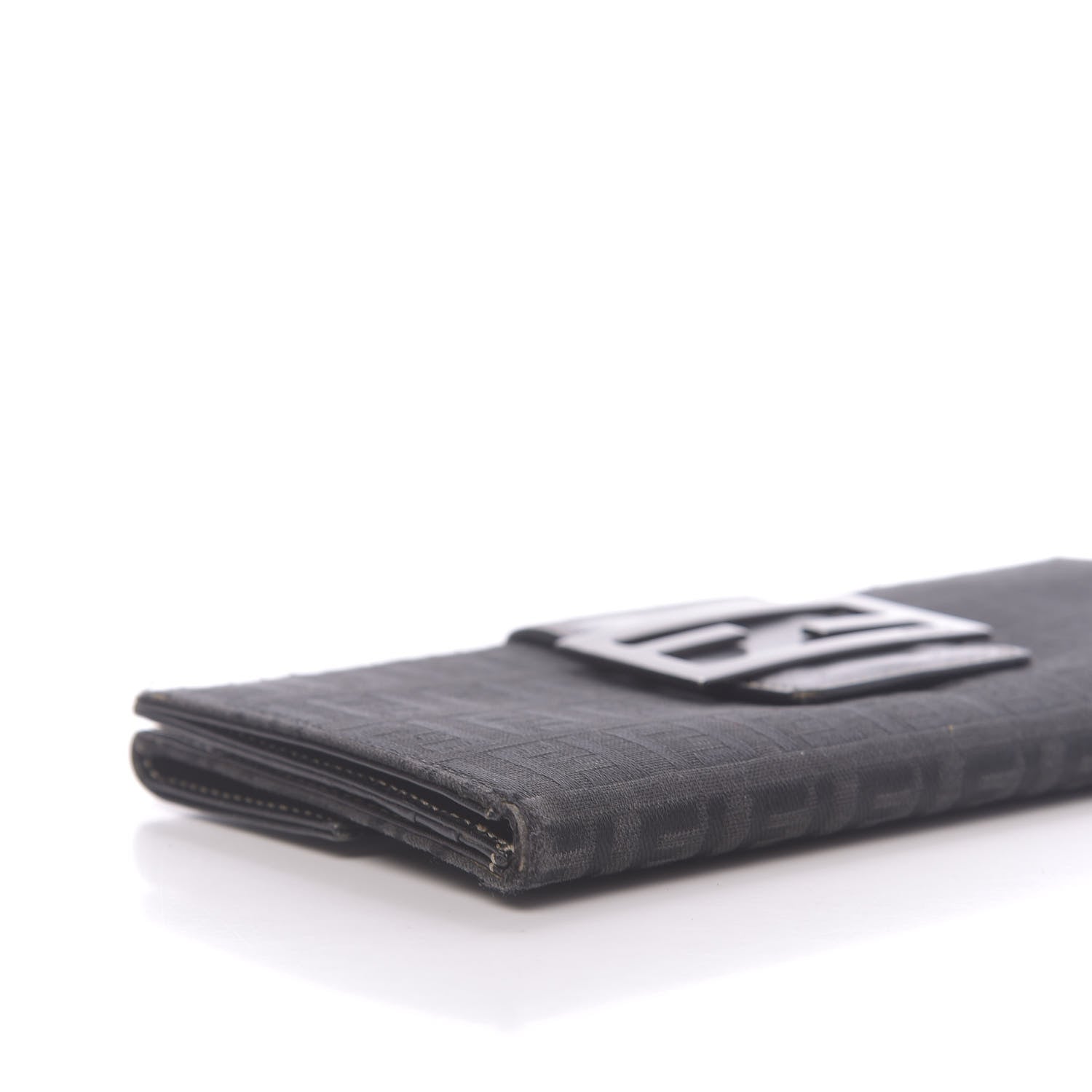 Fendi Zucchino Long Wallet Black 9 of 15
