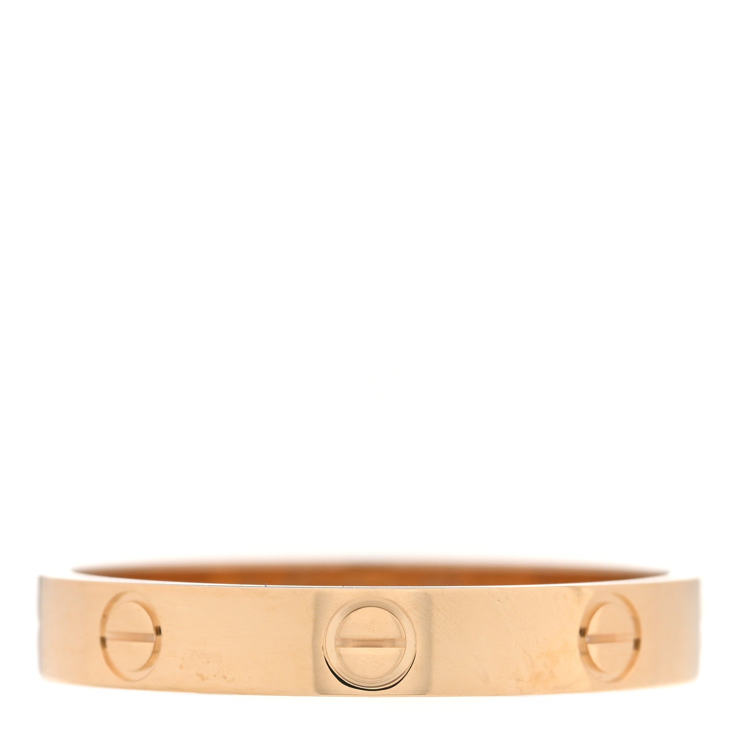 Cartier 18K Yellow Gold 3.5mm LOVE Wedding Band Ring 63 10.25 1 of 5