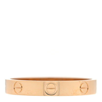 Cartier 18K Yellow Gold 3.5mm LOVE Wedding Band Ring 63 10.25 1 of 5