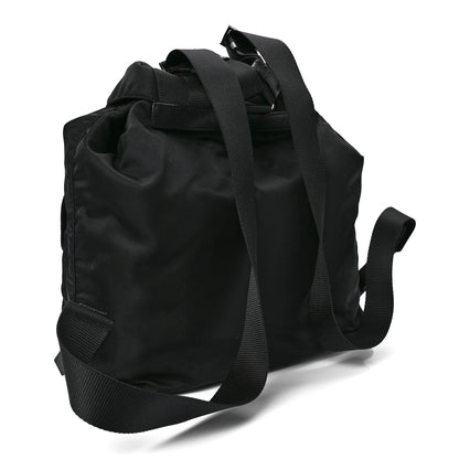 Prada Tessuto Nylon Saffiano Medium Backpack Black 2 of 11