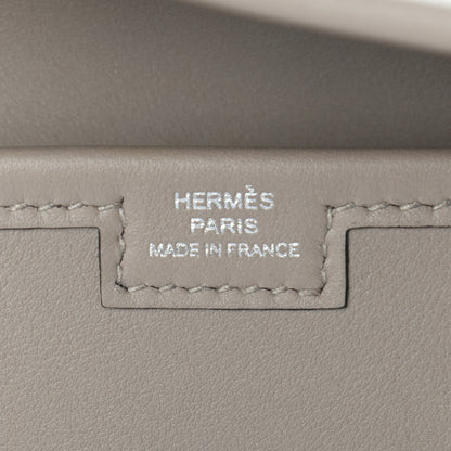 Hermes Swift Jige Elan 29 Clutch Gris Asphalte 6 of 6