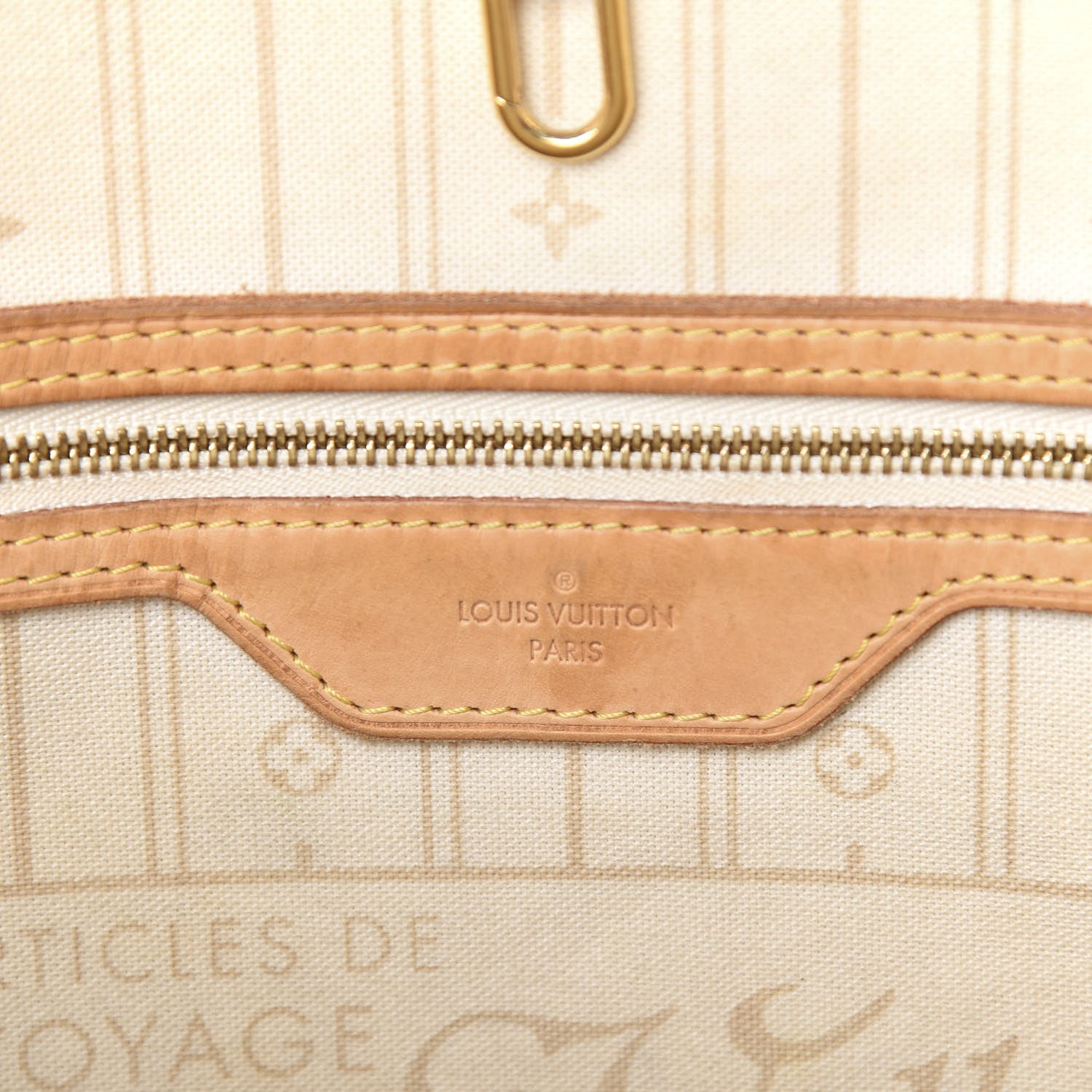 Louis Vuitton Damier Azur Neverfull MM 5 of 19