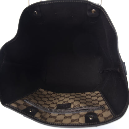 Gucci Crystal Monogram Joy Tote Dark Brown 5 of 10