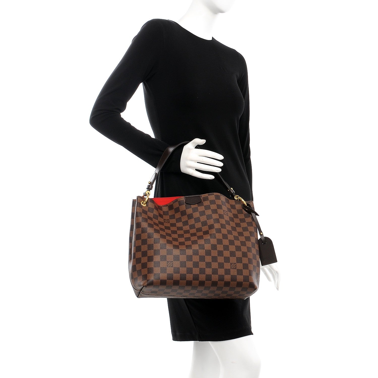 Louis Vuitton Damier Ebene Graceful PM 2 of 9