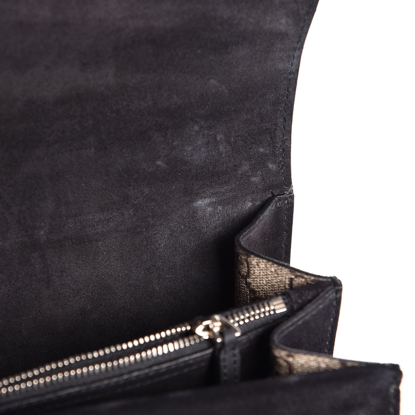 GG Supreme Monogram Small Dionysus Shoulder Bag Black