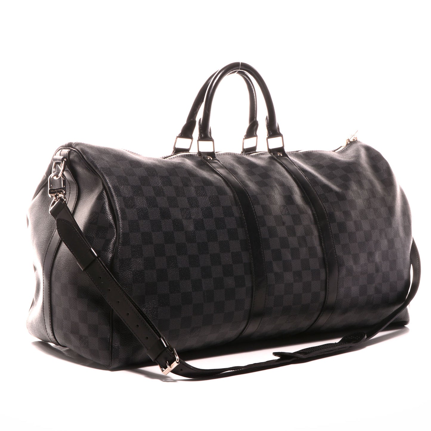 Damier Graphite Keepall Bandouliere 55