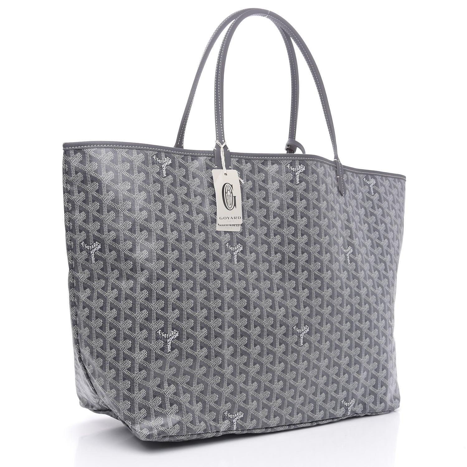 Goyard Goyardine Saint Louis GM Grey 3 of 8