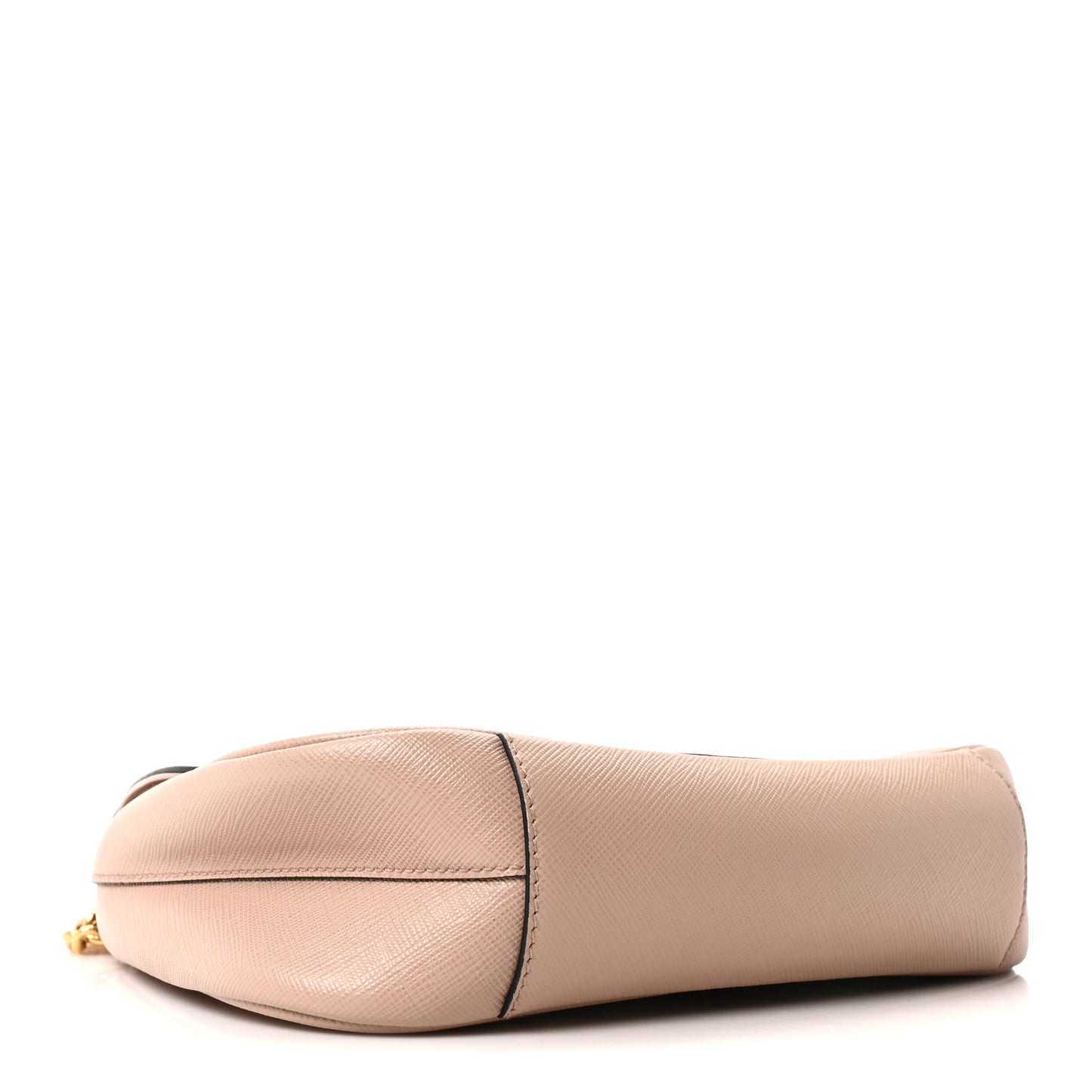 Saffiano Flap Shoulder Bag Cipria