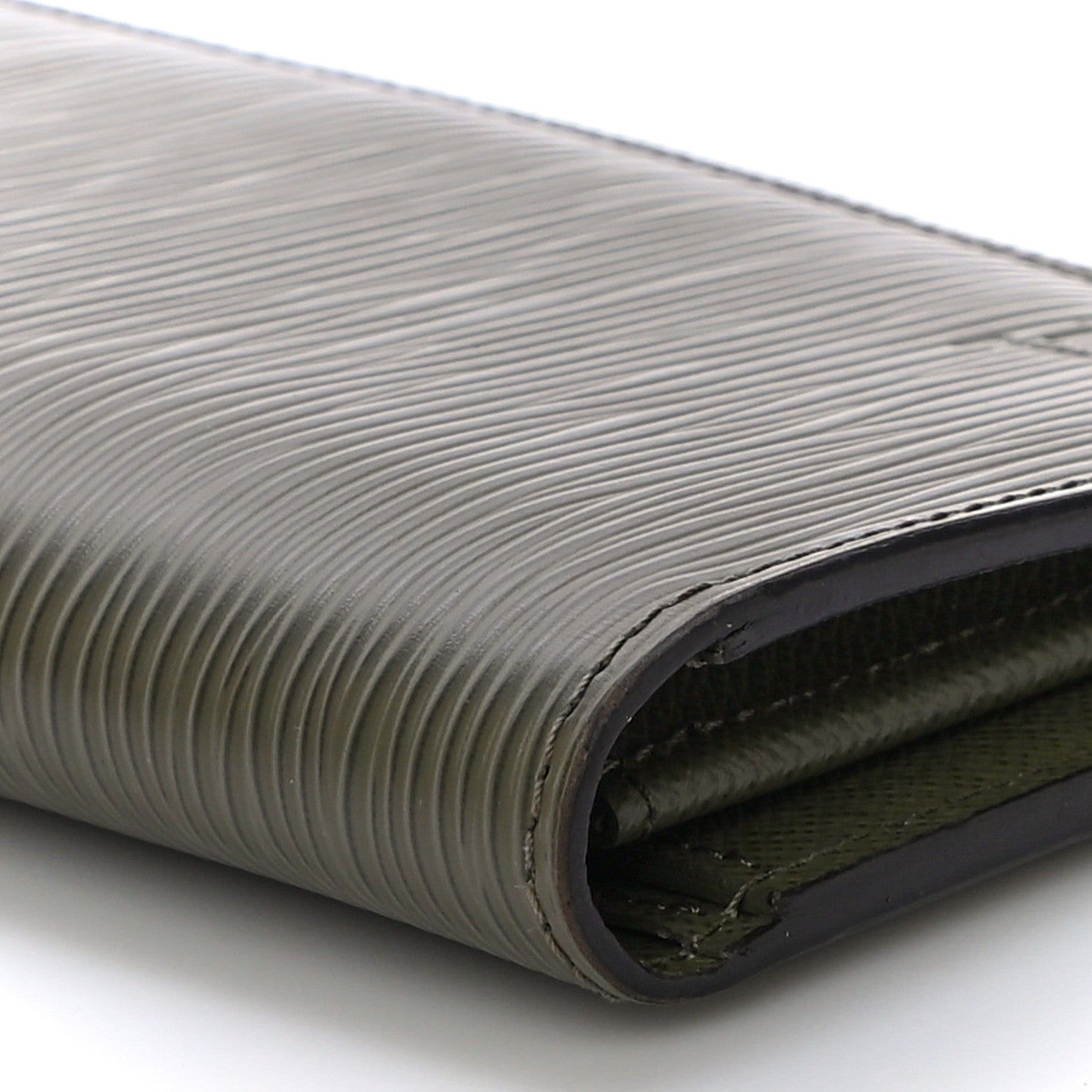 Louis Vuitton Epi Brazza Wallet Kaki 8 of 9