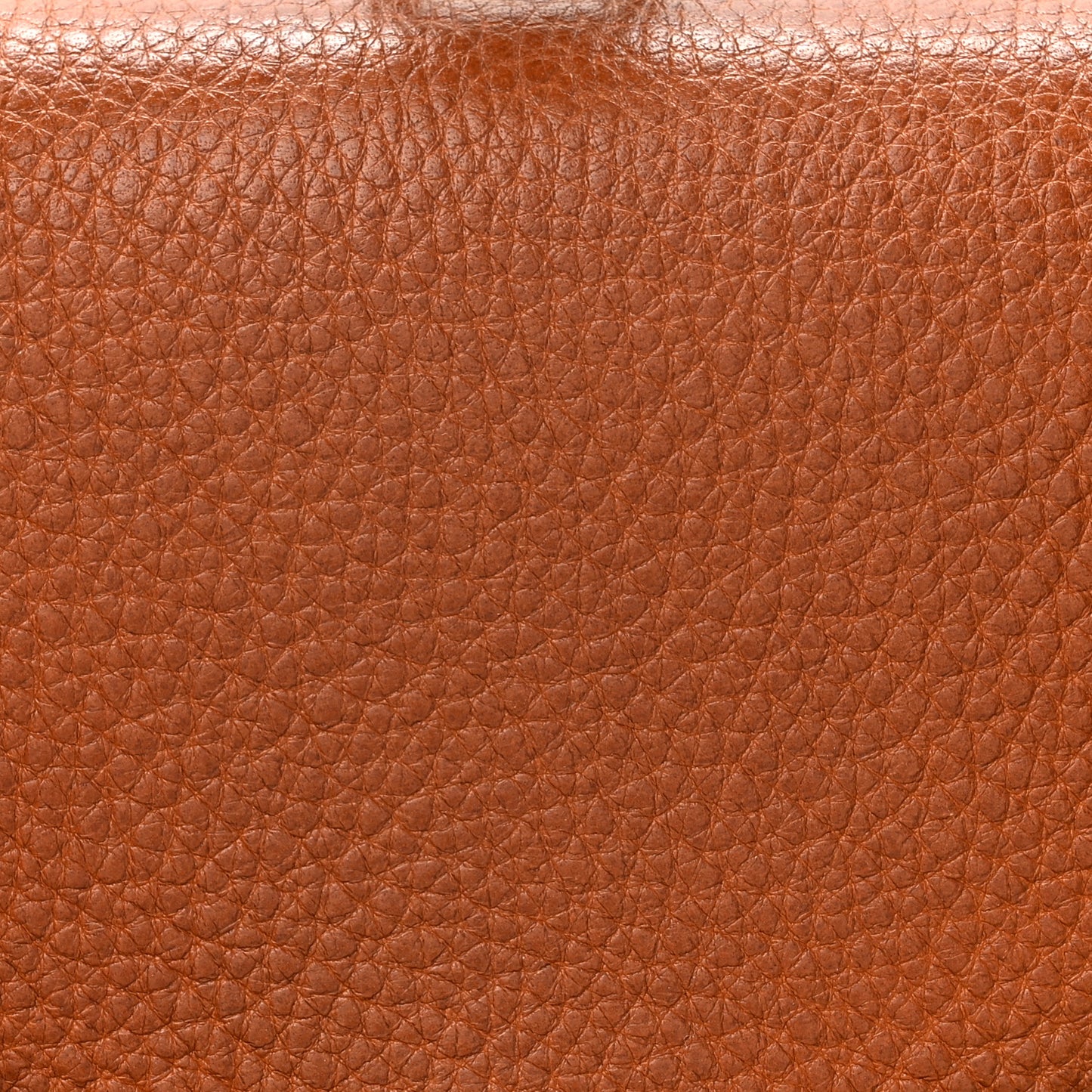 Calfskin Small Nile Bracelet Minaudiere Bag Caramel