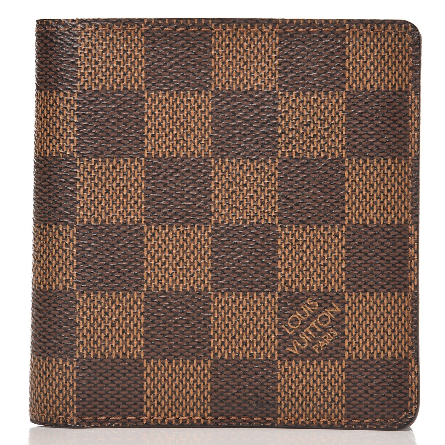 Louis Vuitton Damier Ebene Billfold Wallet 6 Credit Card Slots 1 of 18