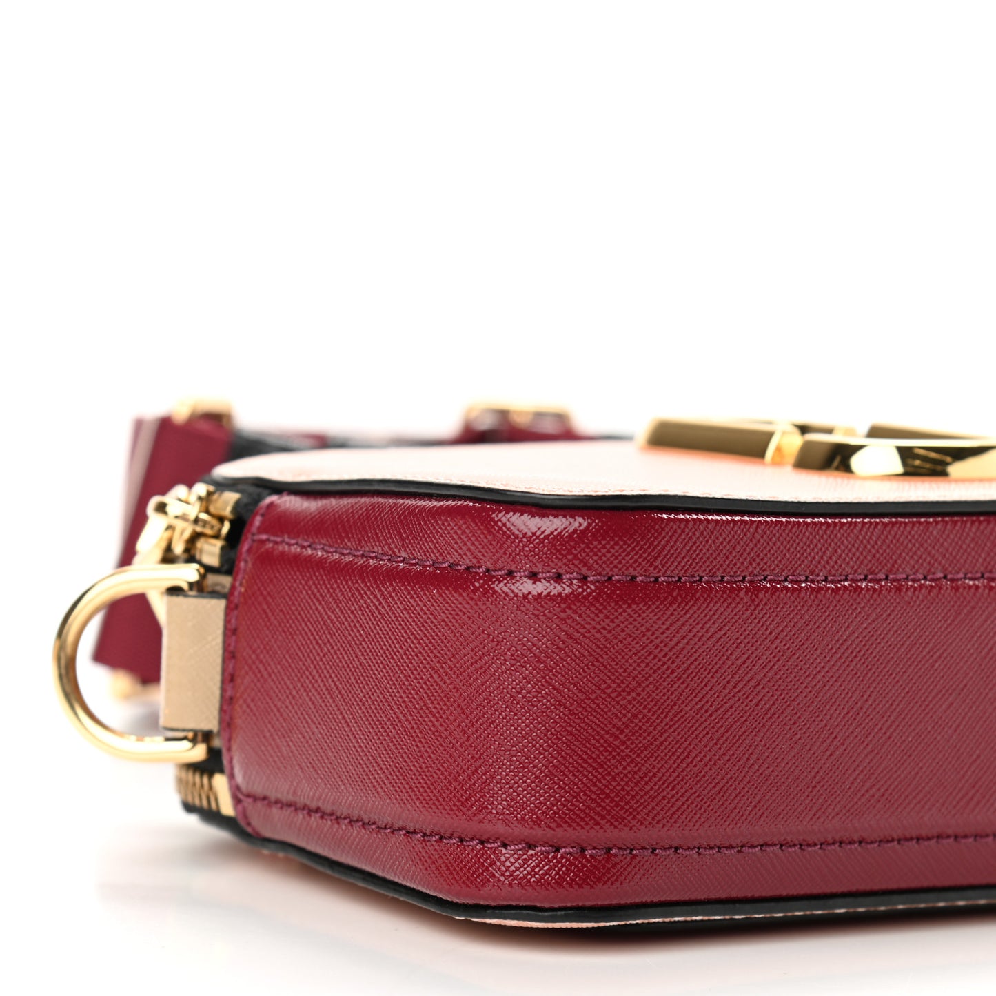 Saffiano Small Snapshot Camera Bag Rose Multicolor
