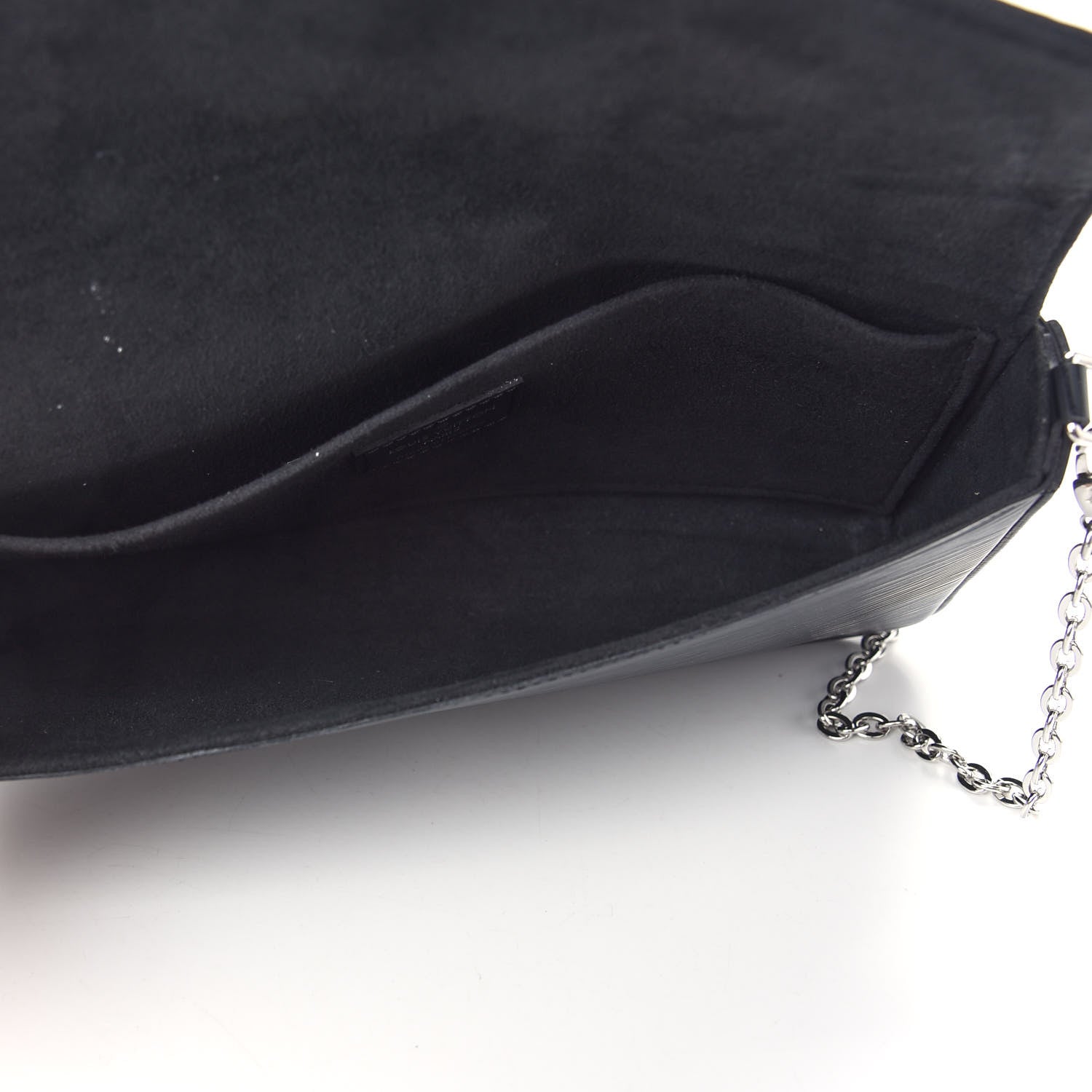 Louis Vuitton Epi Pochette Felicie Black 6 of 10