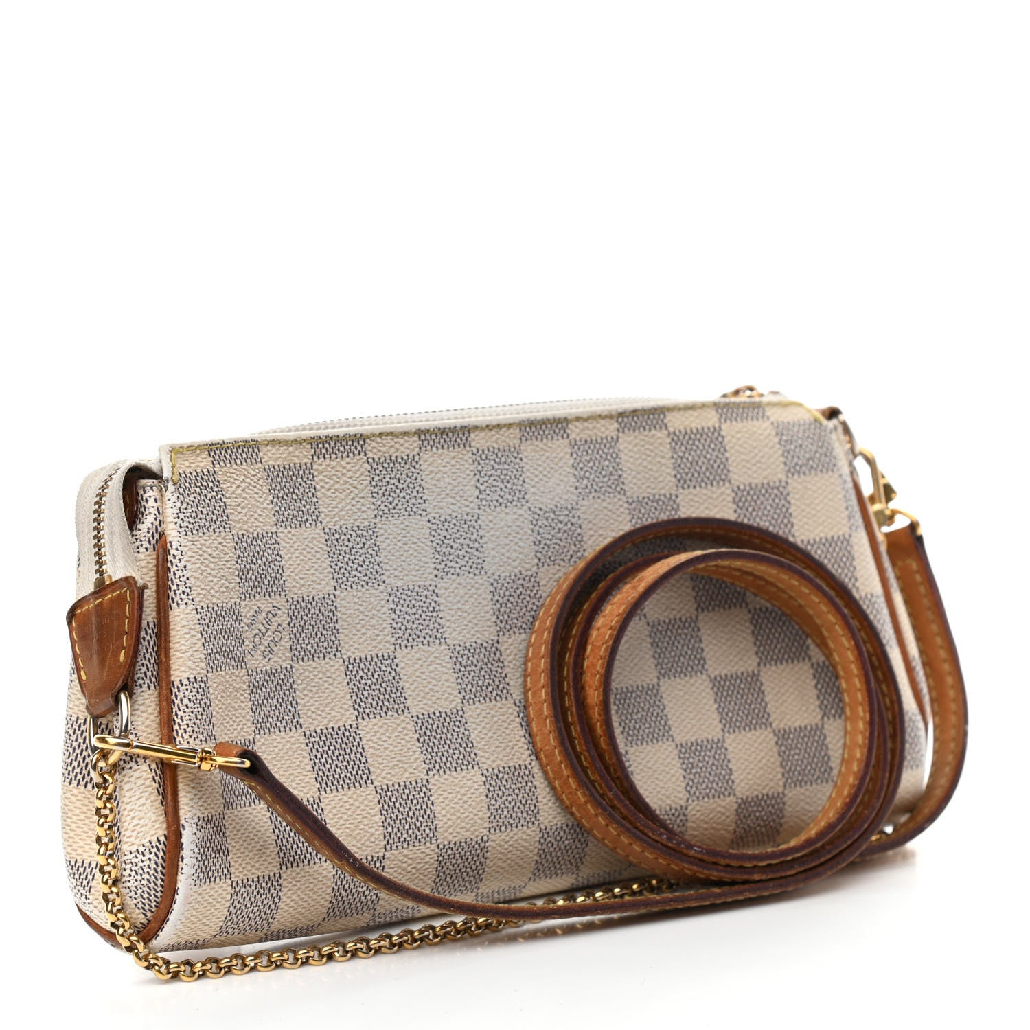 Louis Vuitton Damier Azur Eva Clutch 3 of 15