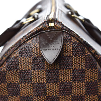 Louis Vuitton Damier Ebene Speedy 35 7 of 16