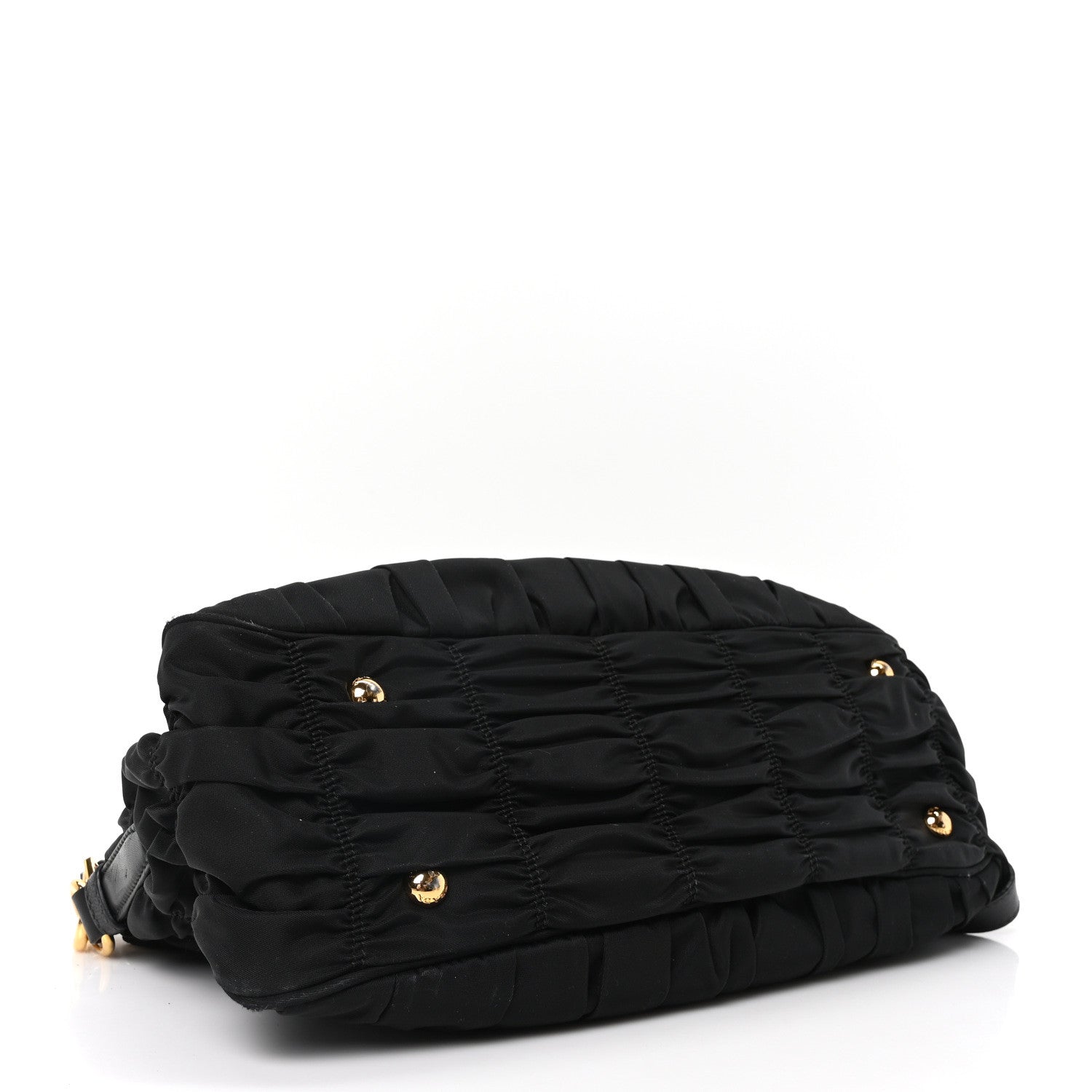 Prada Tessuto Nylon Gaufre Tote Black 4 of 9