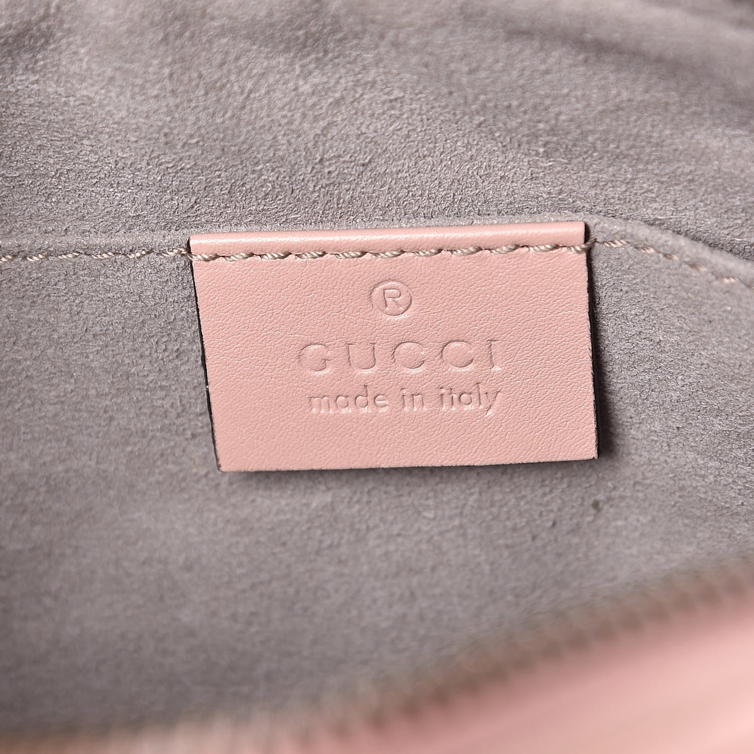 Gucci Calfskin Matelasse Mini GG Marmont Chain Shoulder Bag Perfect Pink 6 of 10