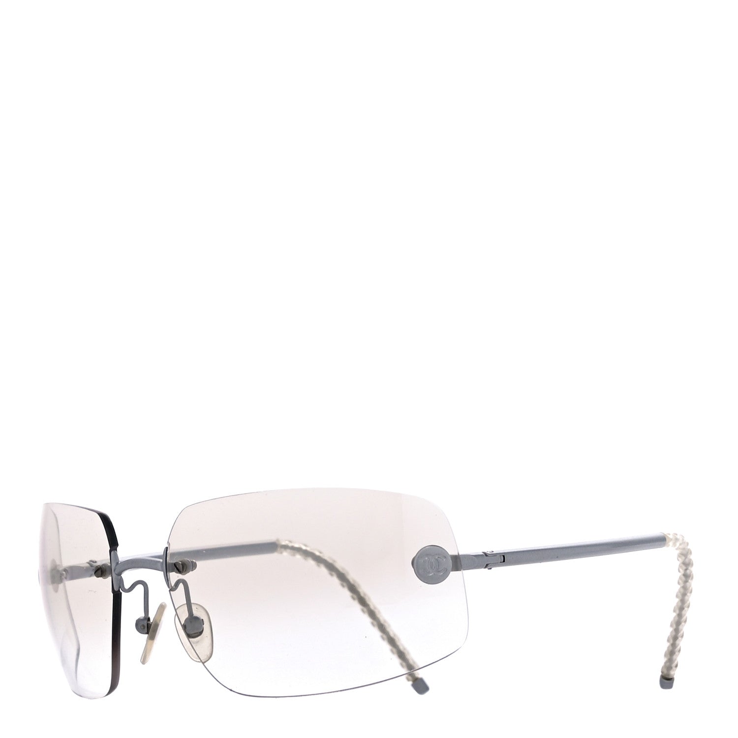 Chanel Frameless Sunglasses 4035 Silver 1 of 7