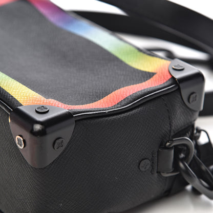 Louis Vuitton Taiga Rainbow Mini Soft Trunk Black 11 of 14