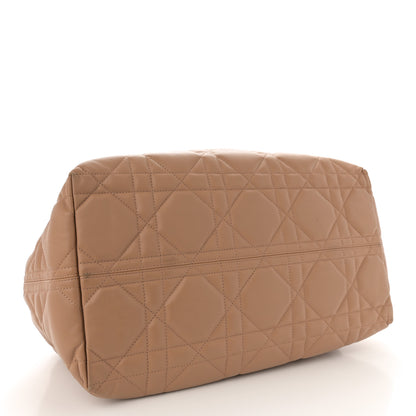 Christian Dior Calfskin Macrocannage Large Toujours Tan 5 of 15