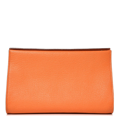 Hermes Chevre Mysore Karo GM Orange 1 of 10