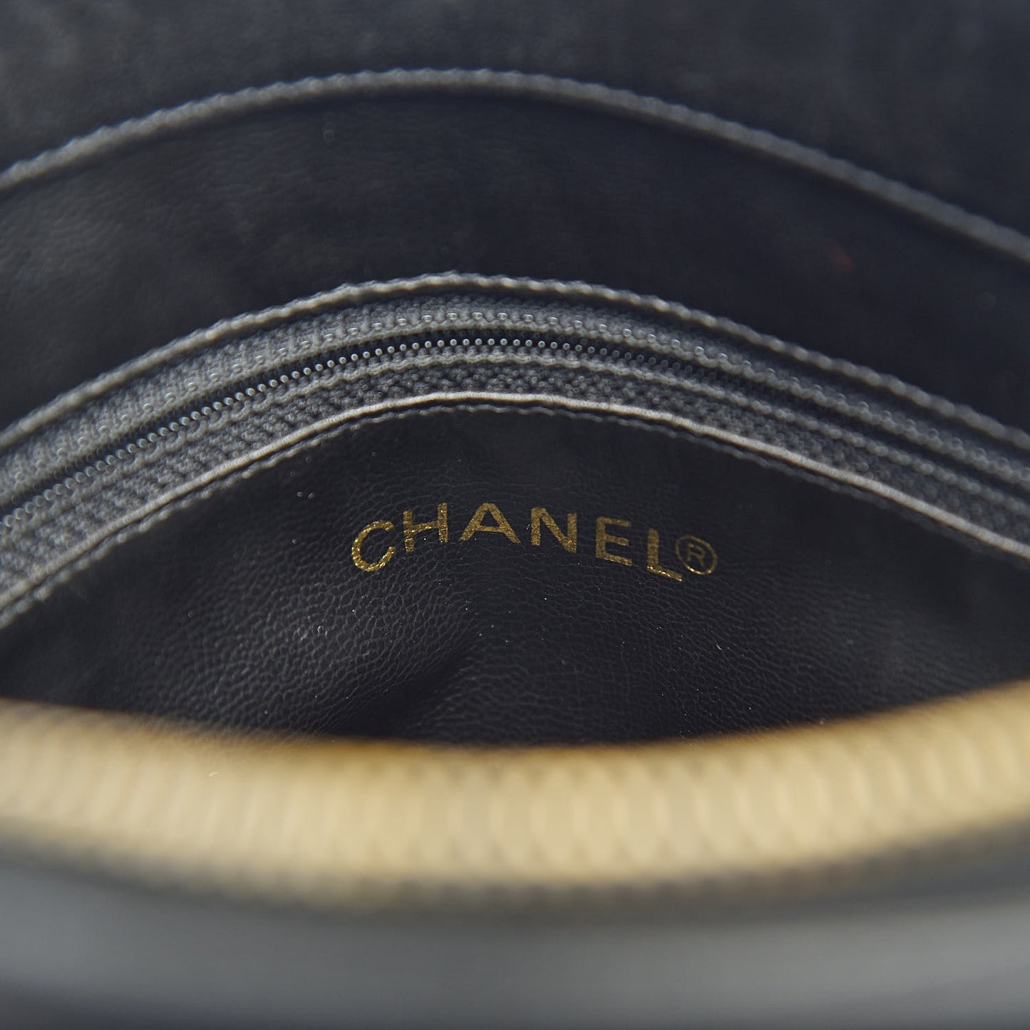 Lambskin CC Shoulder Bag Black