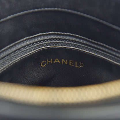 Chanel Lambskin CC Shoulder Bag Black 6 of 20