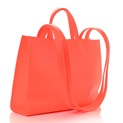 Telfar Vegan Leather Medium Shopping Bag Hazard 3 of 10