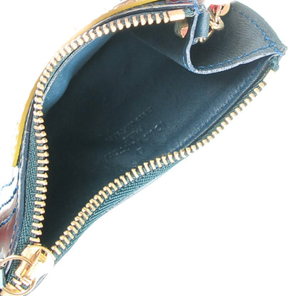 Louis Vuitton Vernis Oiseau Songbird Coin Purse Wallet Blue Nuit 5 of 7