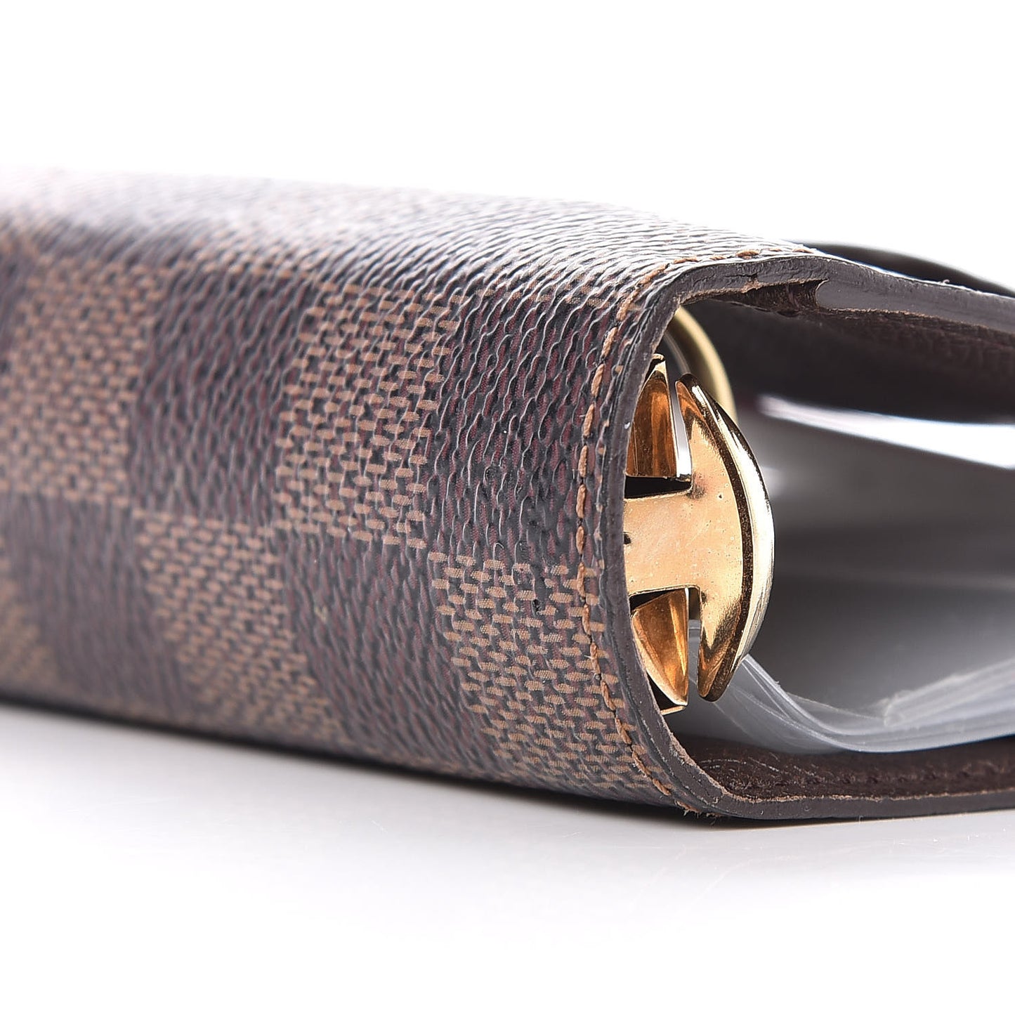 Damier Ebene Medium Ring Agenda Cover
