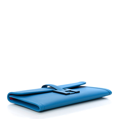 Hermes Swift Verso Jige Elan 29 Clutch Bleu Frida Rose Mexico 4 of 10