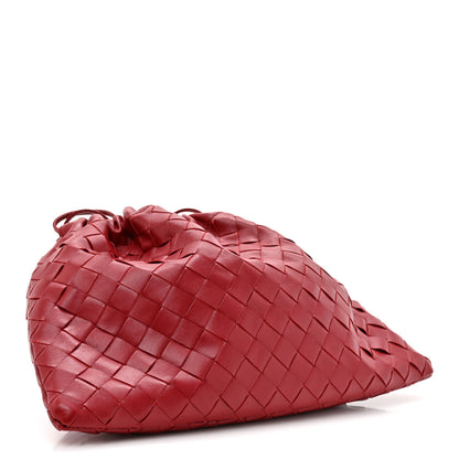Bottega Veneta Nappa Intrecciato Medium Dustbag Dark Red 4 of 10