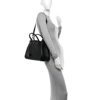 Louis Vuitton Empreinte Montaigne MM Black 2 of 11
