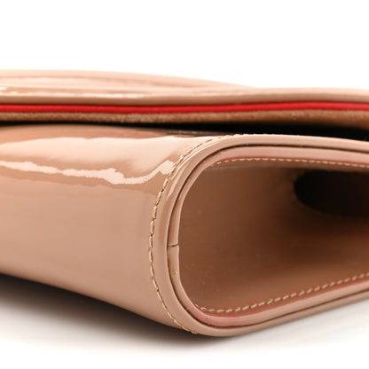 Christian Louboutin Patent So Kate Baguette Clutch Nude 7 of 13