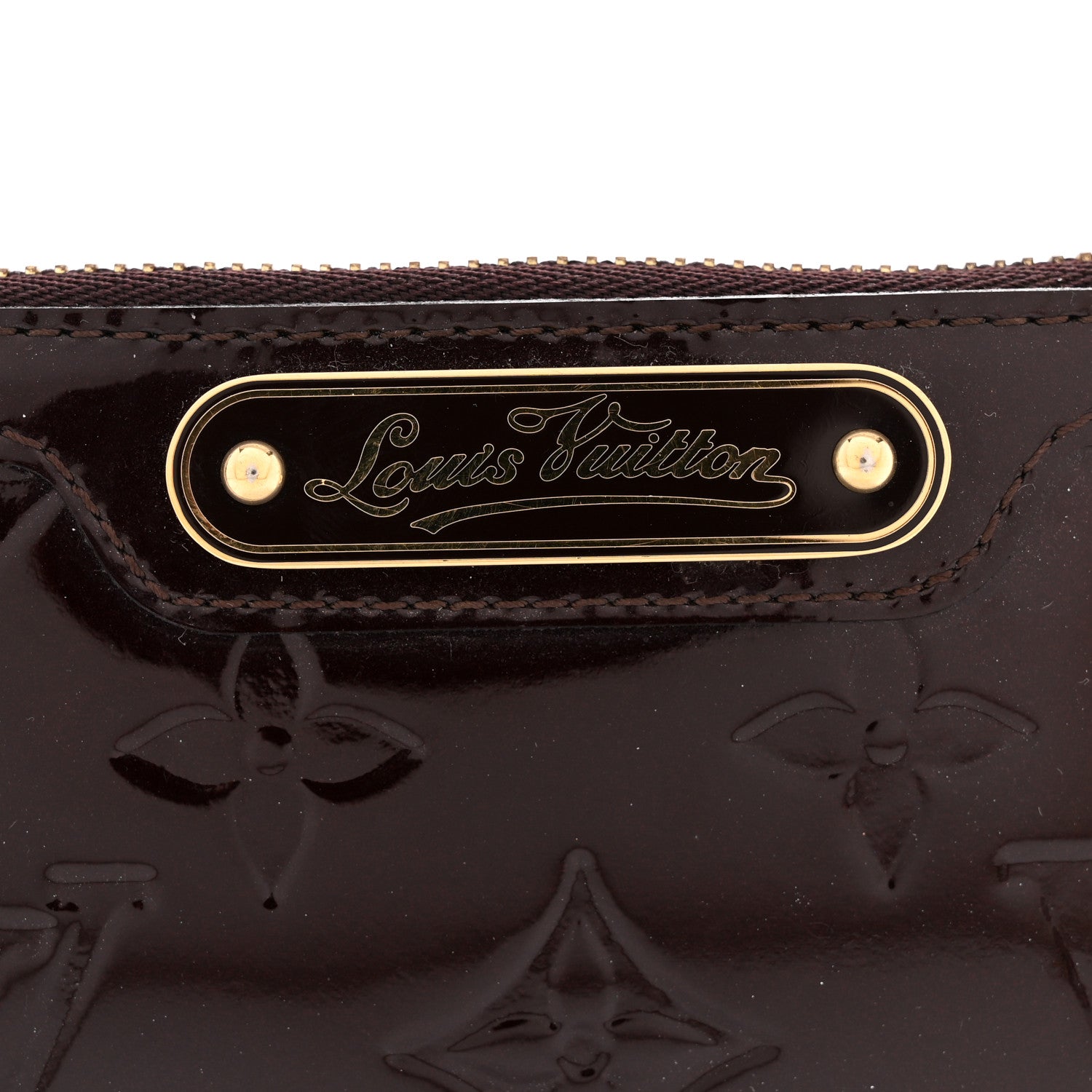 Louis Vuitton Vernis Key Pouch Amarante 8 of 8