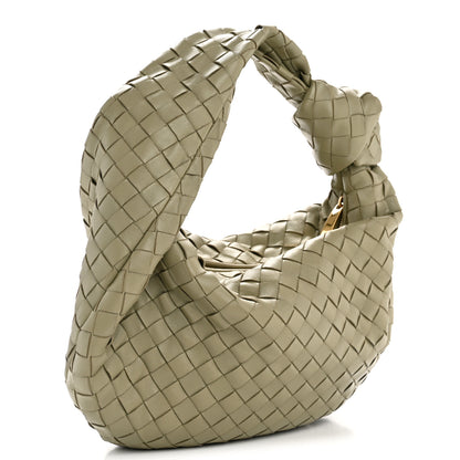 Bottega Veneta Nappa Intrecciato Teen Jodie Hobo Travertine 3 of 14