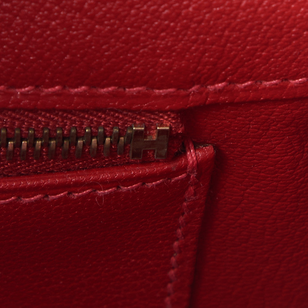 Hermes Epsom Birkin 35 Rouge Vif 16 of 28